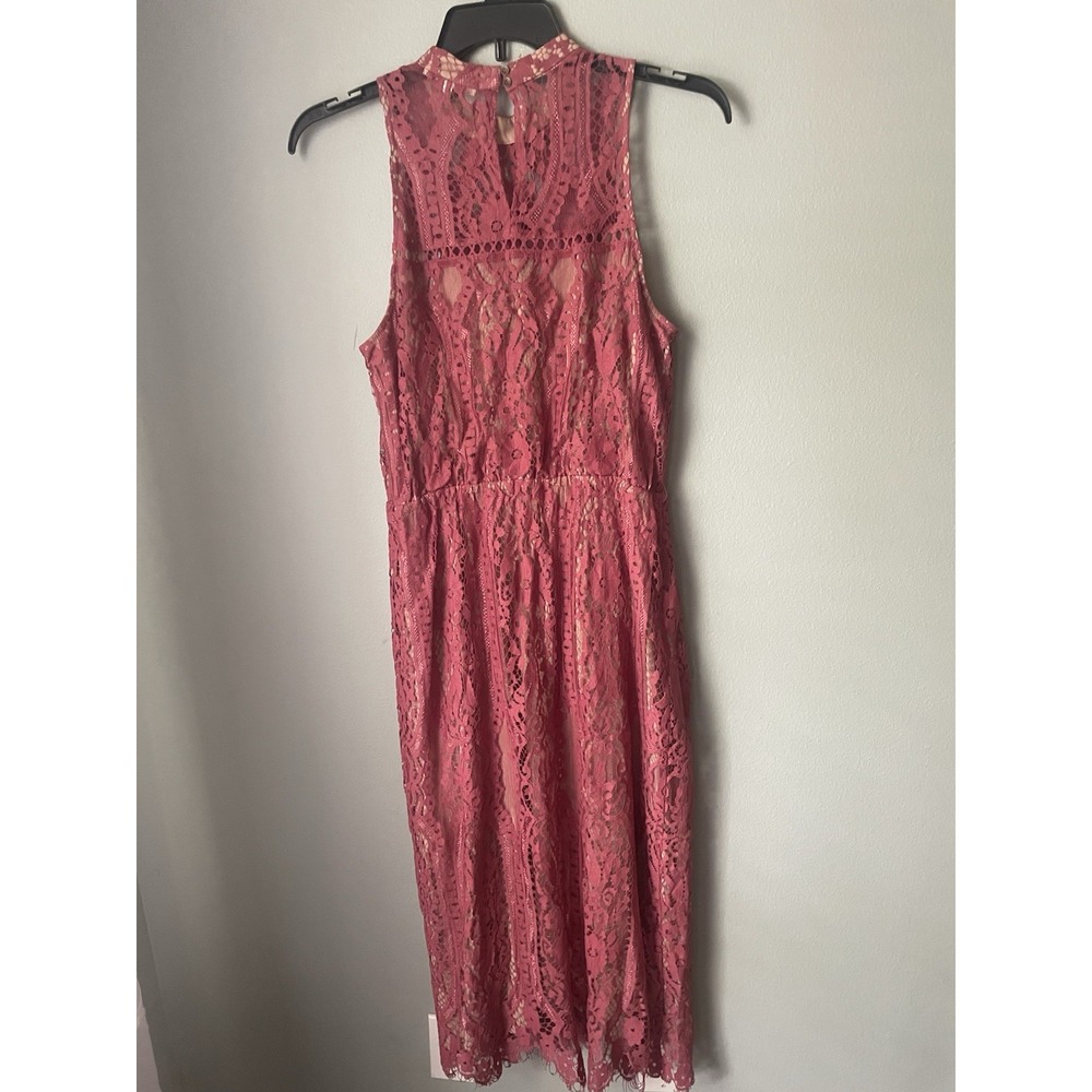 WAYF By Anthropology Lace See  Thru  Dress‎ Boho Large - Picture 5 of 5